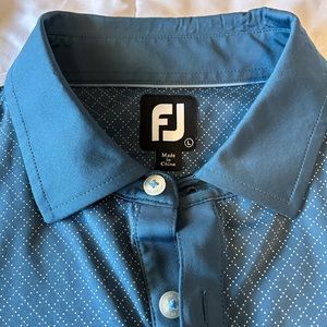 Footjoy Large Golf Shirt Teal